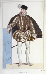 Portrait de Charles IX (1550 - 1574), Roi de France