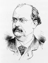 Portrait de Charles Lecocq (1832 - 1918), compositeur français.