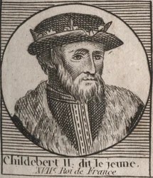 Portrait de Childebert II