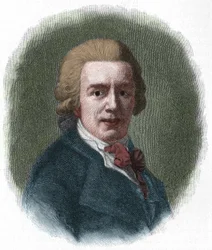 Portrait de Christian Gottfried Körner (1756-1831) juriste allemand, ami de Friedrich Schiller
