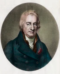 Portrait de Claude Berthollet (1748-1822), chimiste français. Gravure du 19e siècle