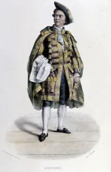 Portrait de Claude Louis Séraphin Barizain (ou Barisain), dit Monrose