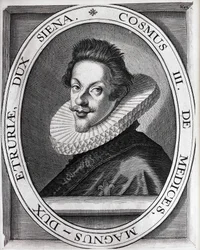 Portrait de Cosimo II de Médicis (1590-1621).