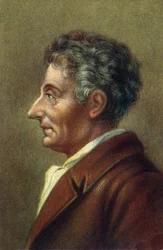 Portrait du comte Joseph Louis de Lagrange, mathématicien français.