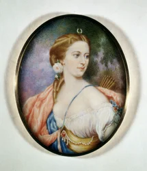 Portrait de la comtesse Anna Walewska, née Anna Maria Ricci, épouse du comte Walewski (1810 - 1868). Museo del Risorgimento. Milan