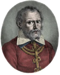 Portrait de Cypriano de Rory ou Cipriano de Rory (1515-1565) compositeur flamand