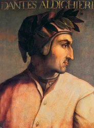 Portrait de Dante Alighieri (1265-1321)