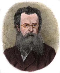 Portrait de Felix Dahn (1834-1912), écrivain, professeur et historien allemand