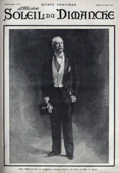 Portrait de Félix Faure (1841-1899), président de la République française publié lors de sa mort le 16 février au Palais de l