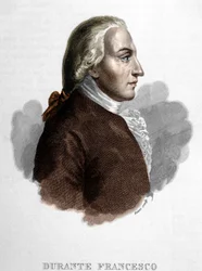 Portrait de Francesco Durante. Musicien italien (Frattamaggiore)