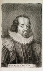 Portrait de Francis Bacon, philosophe anglais
