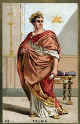 Portrait de François-Joseph (François Joseph) Talma (1763-1826), acteur français.