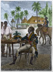 Portrait de François Dominique Toussaint dit « Toussaint-Louverture »