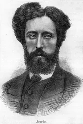 Portrait de François Jourde, révolutionnaire français 1843-1893