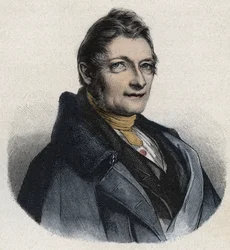 Portrait de Franz Xaver Gabelsberger (1789-1849) inventeur anglais