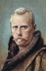 Portrait de Fridtjof Nansen, explorateur norvégien