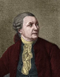 Portrait de Friedrich Gottlieb Klopstock (1724-1803) poète allemand