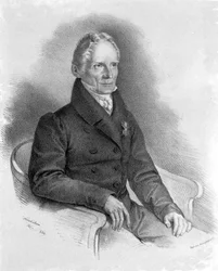 Portrait de Friedrich Mohs (1773-1839) minéralogiste allemand