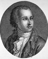 Portrait de Gaetano Filangieri (1752 - 1788), philosophe et avocat italien