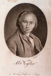 Portrait de Georg Joseph Vogler (abbé Vogler) (gravure)