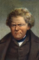 Portrait de George OHM Physicien allemand (impression)