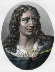 Portrait de Gérard (Girard) Audran (1640-1703) graveur anglais
