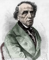 Portrait de Giacomo Meyerbeer (1791-1864), compositeur allemand