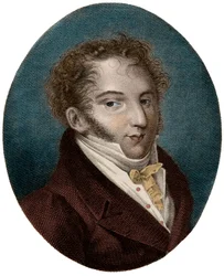 Portrait de Gioachino Rossini (1792-1868), compositeur italien
