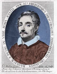 Portrait de Girolamo Frescobaldi (1583 - 1643) compositeur italien