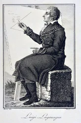 Portrait de Joseph Louis, comte de Lagrange (1736-1813), mathématicien français