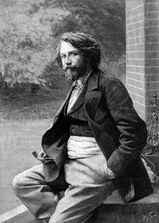 Portrait de Gustave Charpentier. Compositeur français (1860 à 1956).