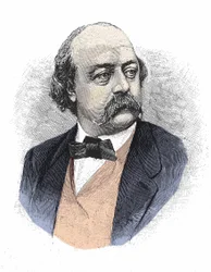 Portrait de Gustave Flaubert (1821 - 1880).