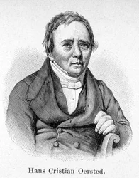 Portrait de Hans Christian Oerested (Oersted ou Orsted)