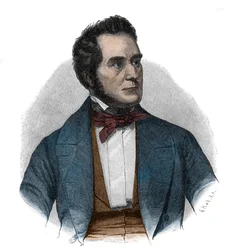 Portrait de Heinrich Wilhelm August Freiherr von Gagern (1799-1880), homme d