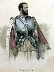 Portrait du ténor italien Enrico Tamberlick (1820 - 1869) dans Otello de Gioacchino Rossini