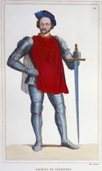 Portrait de Jacques de Chabannes Seigneur de LA PALICE. Maréchal de France 1470-1525