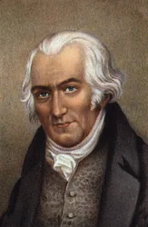 Portrait de James Watt, ingénieur écossais.