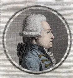 Portrait de Jean-Xavier Bureau de Pusy (1750-1806), ingénieur militaire et homme politique français.