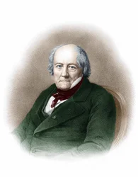 Portrait de Jean Baptiste Biot (1744 - 1862), chimiste français.