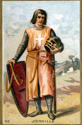 Portrait de Jean de Joinville (1225 - 1317) chroniqueur français