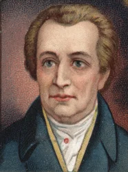 Portrait de Johann Wolfgang Goethe (1749-1832), écrivain allemand