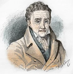 Portrait de Johann Heinrich Pestalozzi (1746 - 1827), pédagogue et éducateur suisse.