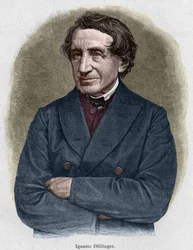 Portrait de Johann Joseph Ignaz von Döllinger (1799 - 1890), prêtre allemand et professeur d