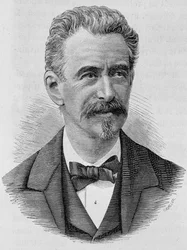 Portrait de Keller. Gravure de la fin du 19ème siècle dans « Histoire de France » de H. Martin.