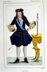 Portrait du roi Louis XV (1710 - 1774)