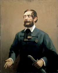 Portrait de Lajos Kossuth, homme d
