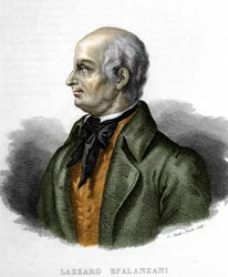 Portrait de Lazzaro Spalanzani, biologiste italien