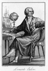 Portrait de Leonhard Euler (1707 - 1783), mathématicien suisse