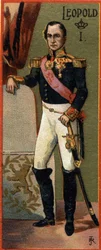 Portrait de Léopold Ier 1er de Belgique (1790-1865).
