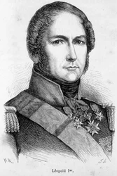 Portrait de Léopold Ier de Saxe-Cobourg-Gotha